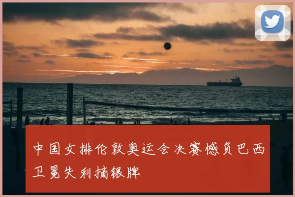 中国女排伦敦奥运会决赛憾负巴西卫冕失利摘银牌