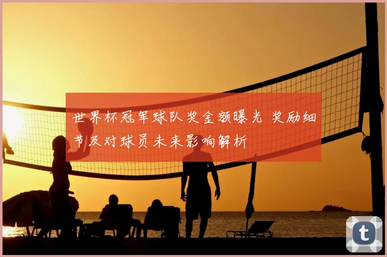 世界杯冠军球队奖金额曝光 奖励细节及对球员未来影响解析